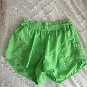 Pistachio lululemon shorts